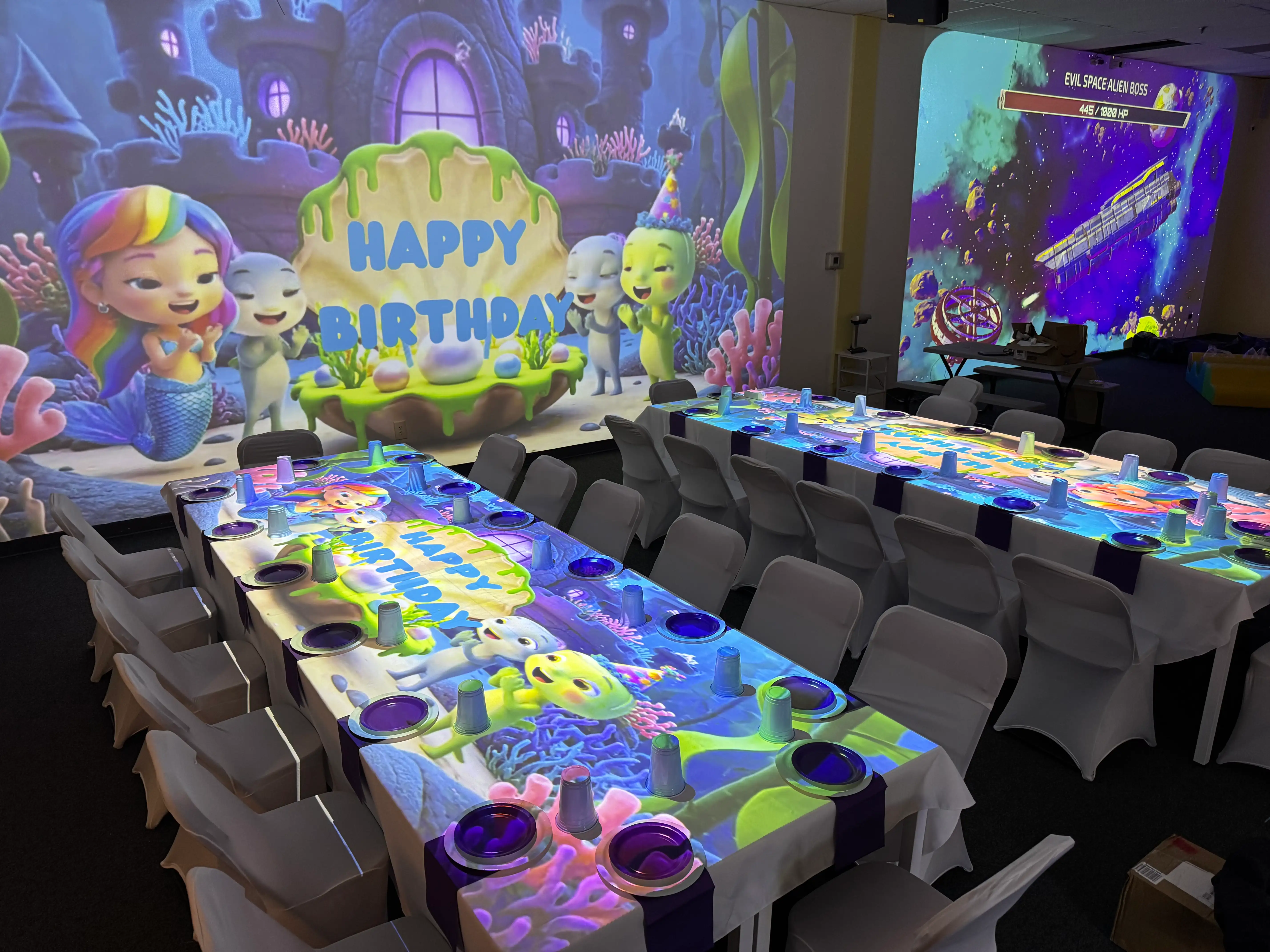 Interactive Party Table